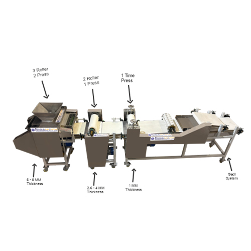 Panipuri Patti 8 Die Combo Machine